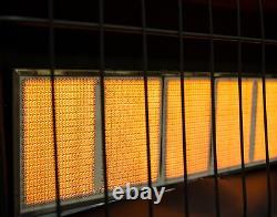 Infrared Heater Wall-Mount Indoor Natural Gas Liquid Propane Vent-Free 18000-BTU