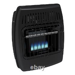 Liquid Propane Blue Flame Vent Free Ice House Heater with 10 ft. Propane Hose