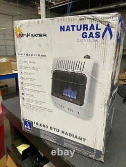 MR HEATER MHVFBF10NG Vent Free 10,000 BTU Blue Flame Natural Gas Space Heater