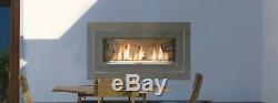 Monessen 42 See-Through Vent Free Gas Fireplace Linear Natural Gas Modern