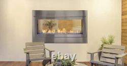 Monessen 48'' Artisan Vent Free See-Thru Fireplace, IPI, Natural Gas AVFLST48NIP