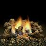 Monessen Charred Timber Ventless Gas Logs -with Remote-18, 24 Or 30 Ng Or Lp