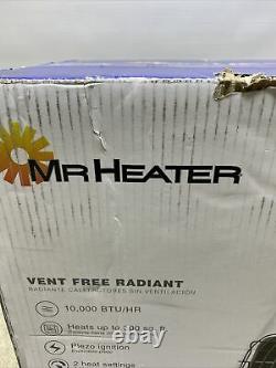 Mr. Heater 10,000 BTU Vent Free Radiant Natural Gas Heater F299811 (Y-25)