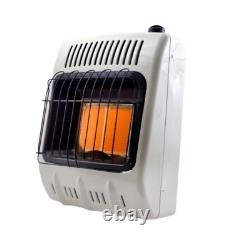 Mr. Heater 10,000 BTU Vent Free Radiant Natural Gas Heater Shed Garage Home