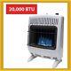 Mr Heater 20000 Btu Vent Free Indoor Outdoor Space Heater Blue Flame Natural Gas
