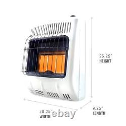 Mr Heater 20000 Btu Vent Free Radiant Dual Fuel Heater