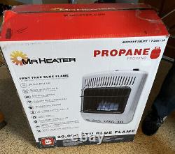 Mr. Heater 20,000 BTU Vent-Free Blue Flame Natural Gas Heater Used Once