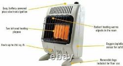 Mr. Heater 20,000 BTU Vent Free Radiant Natural Gas Heater Garage Home F299821