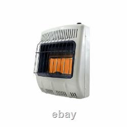 Mr. Heater 20,000 BTU Vent Free Radiant Natural Gas Indoor Outdoor Space Heater