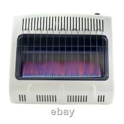 Mr. Heater 30000BTU Vent Free Blue Flame Natural Gas Heater with Built In Blower