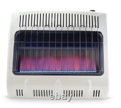 Mr. Heater 30000BTU Vent Free Blue Flame Natural Gas Heater with Built In Blower