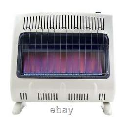 Mr Heater 30000 BTU Blue Flame Natural Gas Indoor Heater (Open Box) (2 Pack)
