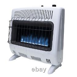 Mr. Heater 30000 BTU Vent Free Blue Flame Natural Gas Heater with Blower