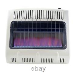Mr Heater 30000 BTU Vent Free Blue Flame Natural Gas Heating Thermostat