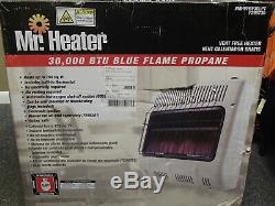 Mr Heater 30000 BTU Vent Free Blue Flame Propane Gas Wall or Floor Indoor Heater