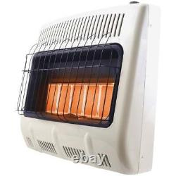 Mr. Heater 30K Vent Free Natural Gas (NG) Radiant Wall Heater l F299831 MR