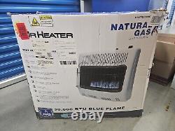 Mr. Heater 30,000 BTU Vent Free Blue Flame Natural Gas MHVFB30NGT White