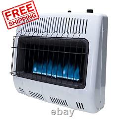 Mr. Heater 30,000 BTU Vent Free Blue Flame Natural Gas One Size, White