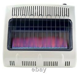 Mr. Heater 30,000 BTU Vent Free Blue Flame Propane Natural Gas Heater