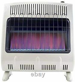 Mr. Heater 30,000 BTU Vent-free Blue Flame Natural Gas Heater, Black
