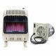 Mr. Heater Corp. Vent-free Blue Flame Natural Gas Heater And Blower Fan Bundle