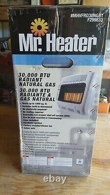 Mr Heater F299831 Natural Radiant 5 Plaque Gas Heater 30k Vent Free 3311784