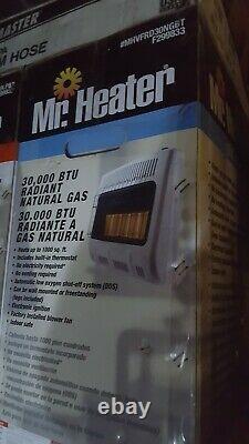 Mr Heater F299831 Natural Radiant 5 Plaque Gas Heater 30k Vent Free 3311784