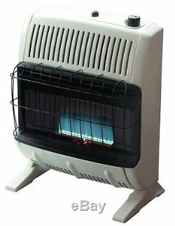 Mr Heater HeatStar 20,000 BTU NAT NG Vent Free Blue Flame Heater WithBlower T-stat