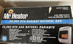 Mr. Heater Home Jobsite 20000 BTU Mountable Vent Free Radiant Natural Gas Heater