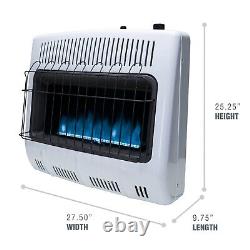 Mr. Heater MHVFBF30LPT Vent Free Heater, One, White, Natural Gas