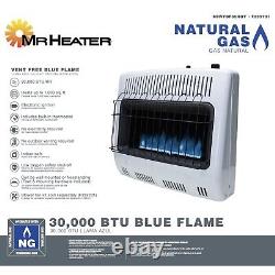 Mr. Heater MHVFBF30LPT Vent Free Heater, One, White, Natural Gas