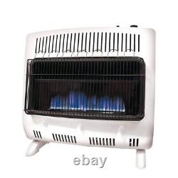Mr. Heater MHVFBF30NGT 30 000 BTU Vent Free Blue Flame Natural Gas Heater Gray