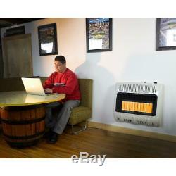 Mr. Heater Propane Heater 30,000 BTU Vent Free Radiant Natural Gas