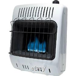 Mr. Heater Propane Vent Free Wall Heater Blue Flame 20K BTU Safe Warmer 300 sq f
