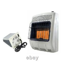 Mr. Heater Vent Free 18000 BTU Radiant Natural Gas Heater with Fan Blower