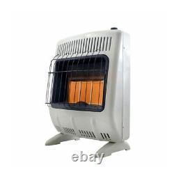 Mr. Heater Vent Free 18000 BTU Radiant Natural Gas Heater with Fan Blower