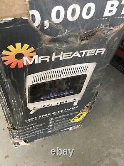 Mr. Heater Vent-Free Blue Flame Heater 30000 BTU, White, F299731 READ INFO