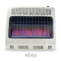Mr. Heater Vent Free Blue Flame Natural Gas Heater 30,000 BTUs Removable Legs