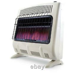 Mr. Heater Vent Free Blue Flame Natural Gas Heater 30,000 BTUs Removable Legs