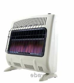Mr. Heater Vent-Free Blue Flame Natural Heater 30000 BTU, White, F299731