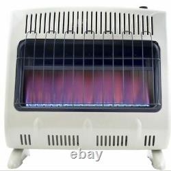 Mr Heaterblue Flame 30000 Btu Natural Gas Vent Free Heater New