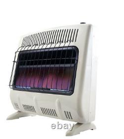 NEW Mr HeaterBlue Flame 30000 BTU Natural Gas Vent Free heater F299731