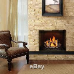 Napoleon Fiberglow 24-Inch Vent Free Log for Natural Gas Fireplace (Open Box)