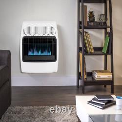 Natural Gas Blue Flame Vent Free Wall Heater 3000 Btu Indoor Heating Appliance