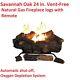Natural Gas Fireplace Vent-free Logs Heat Remote Control Oxygen Sensor 24