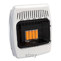 Natural Gas Heater 6000 BTU Infrared Vent Free Wall Mount Indoor Home Appliances
