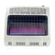 Natural Gas Heater Vent Free Blue Flame Wall Mountable Theromostat Ods 30000 Btu