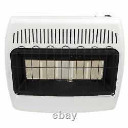 Natural Gas Heater Vent Free Infrared Wall Garage Home Ventless Space 30,000 BTU