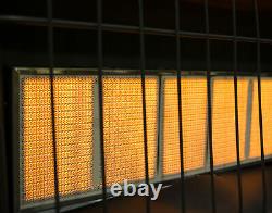 Natural Gas Heater Vent Free Infrared Wall Garage Home Ventless Space 30,000 BTU