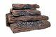 Natural Glo Large Gas Fireplace Logs 10 Piece Set Of Ceramic Wood Logs. Use